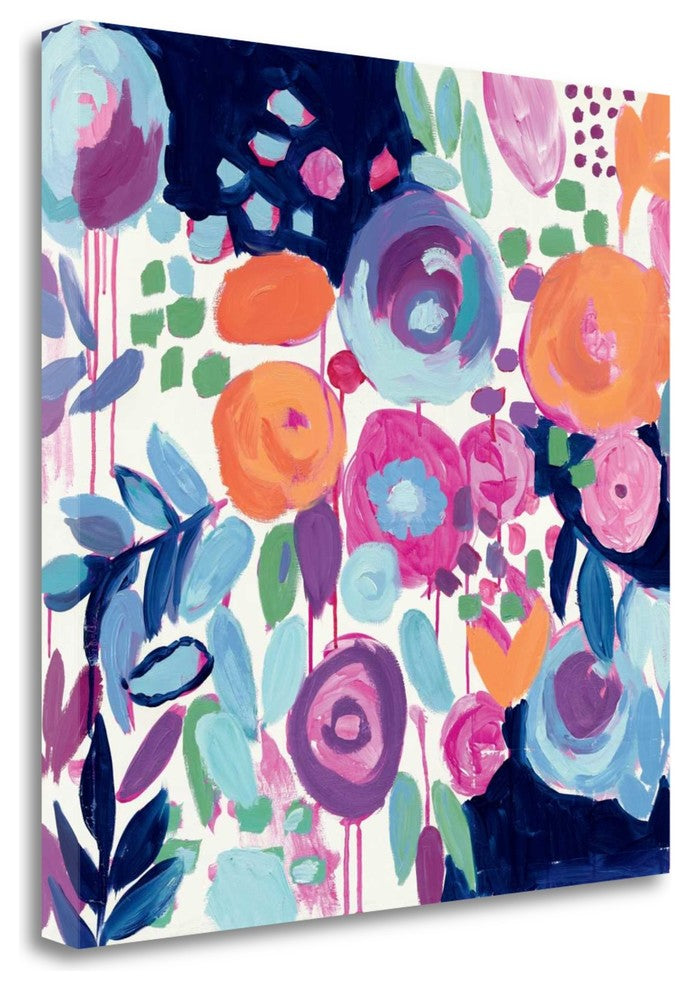 "Garden Riot Crop" By Wild Apple Portfolio, Giclee Print on Gallery Wrap Canvas