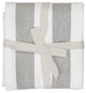 Industrial Stripe Basketweave Tea Towels Tea Towel, Set of 2, Grey