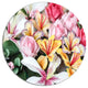 Beautiful Sugar Flower Decoration, Flower Round Wall Art, 23"