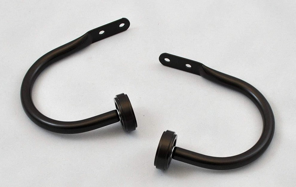 Bouchon Metal Holdbacks, Set of 2, Bronze