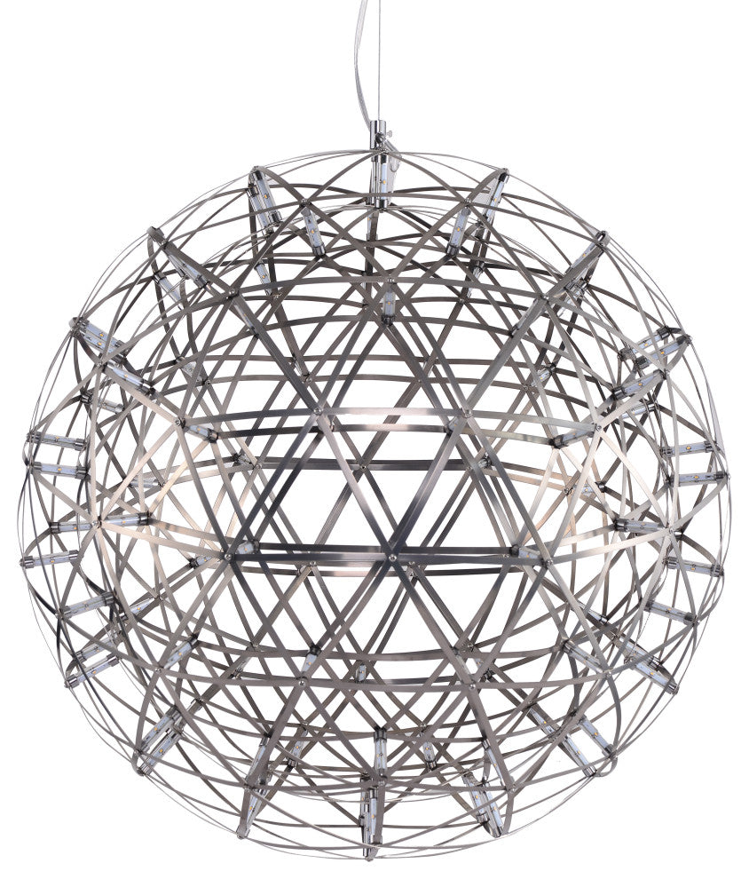LED Star Light LED Light Fixture, Satin Nickel