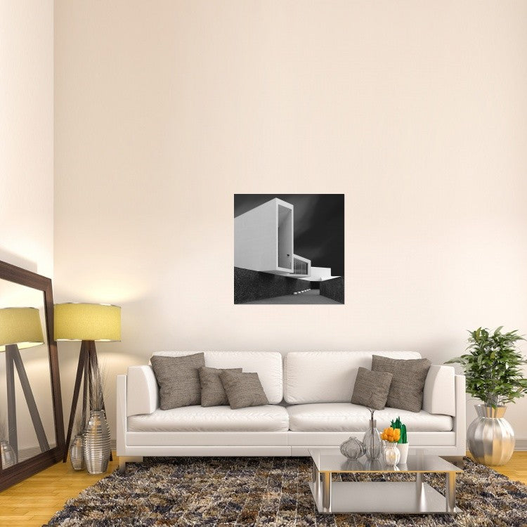 "White Walls" Stretched Canvas Giclee by Olavo Azevedo, 36x36"