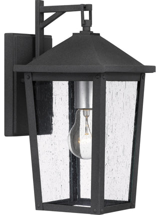 Quoizel STNL8407 Stoneleigh 13" Tall Outdoor Wall Sconce - Mottled Black