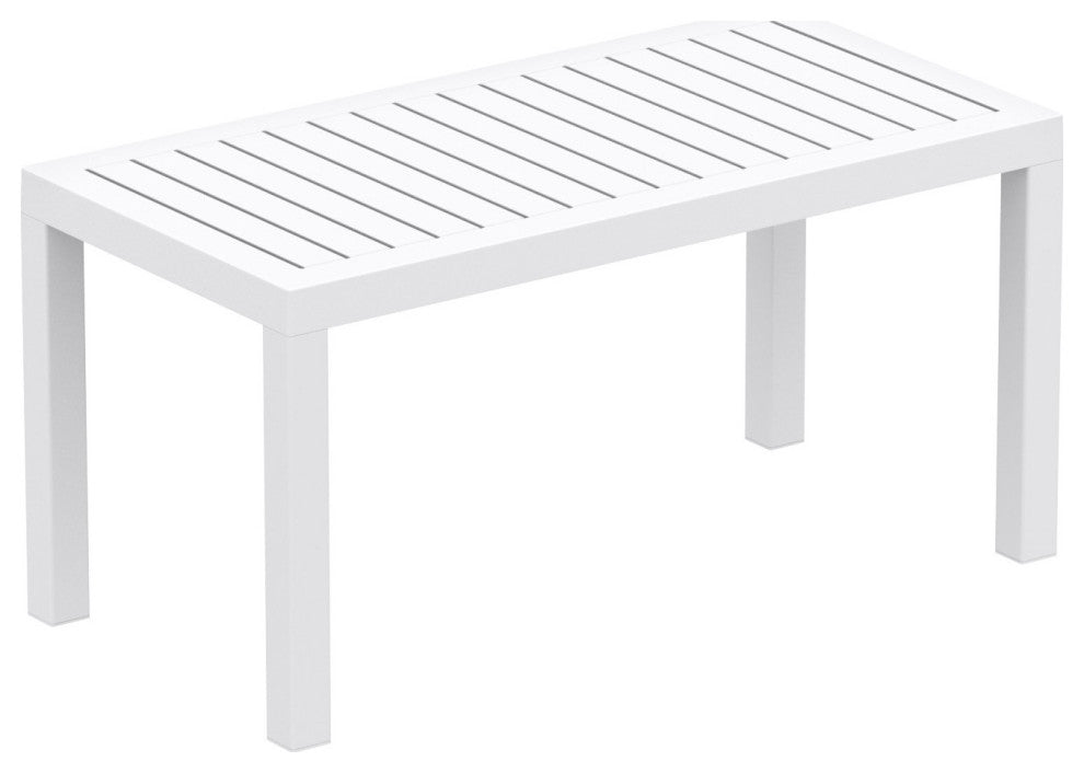 7-Piece Artemis XL Club Seating Set White With Acrylic Fabric Natural Cushions