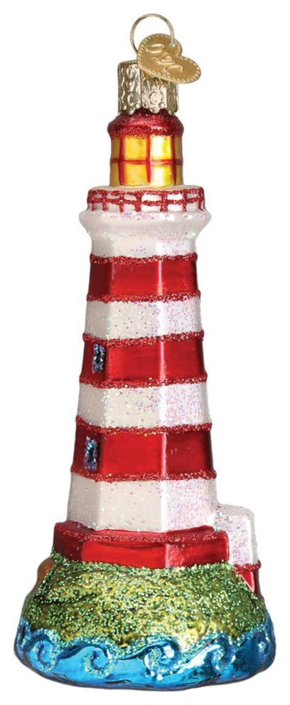 Old World Christmas Collection Glass Blown Ornaments Sambro Lighthouse