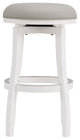 Ellie Bar Stool, White, Bar Height