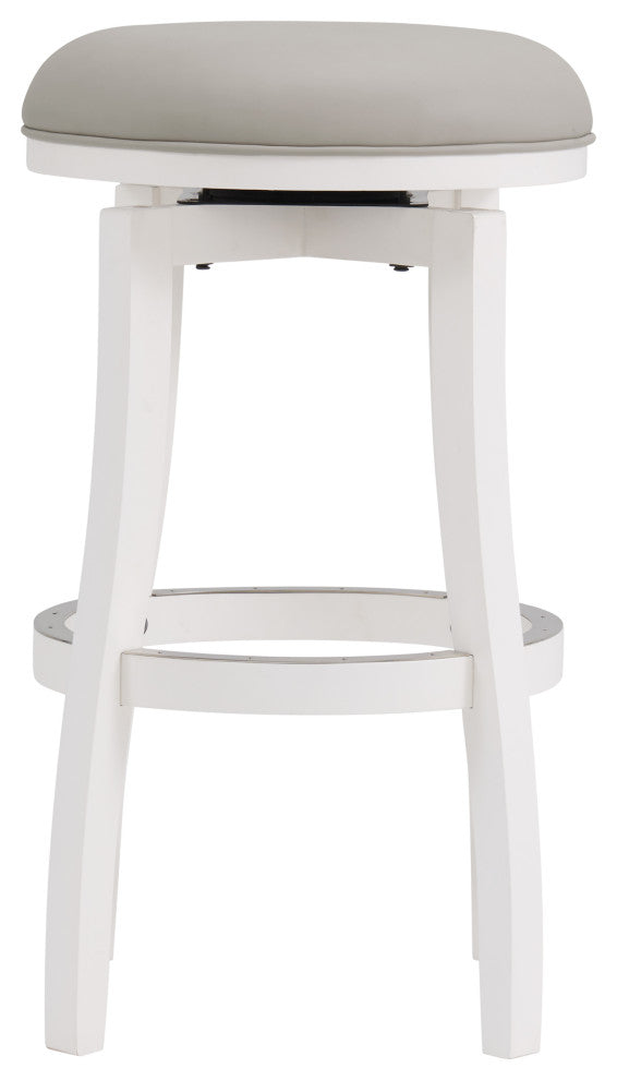 Ellie Bar Stool, White, Bar Height