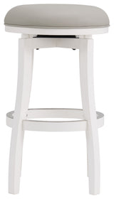 Ellie Bar Stool, White, Bar Height