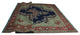 Fine Vintage Distressed Yolimar Navy Rug