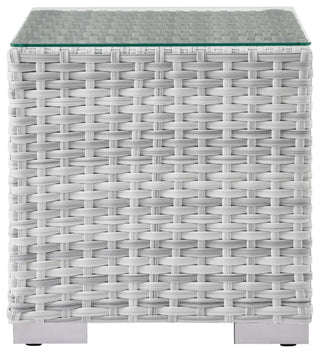 Convene 3-Piece Outdoor Patio Set - Light Gray White