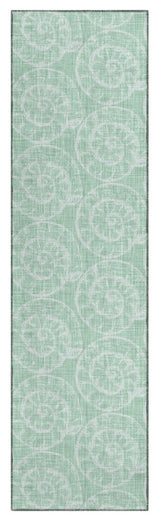 Addison Rugs Surfside ASR41 Green 2'3"x7'6" Rug
