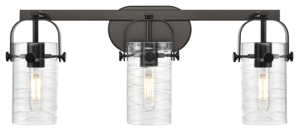 3 25" Bath Vanity-Light Matte Black