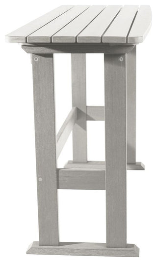 Lehigh Counter Height Balcony Table, Harbor Gray