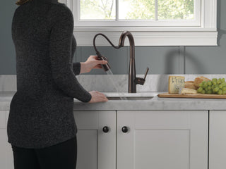 Delta 9913-DST Essa Pull-Down Bar/Prep Faucet - Champagne Bronze