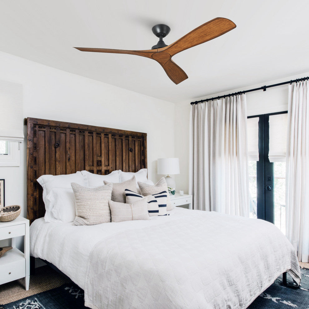 52 in. Modern Ceiling Fan with DC Reversible Motor and Remote