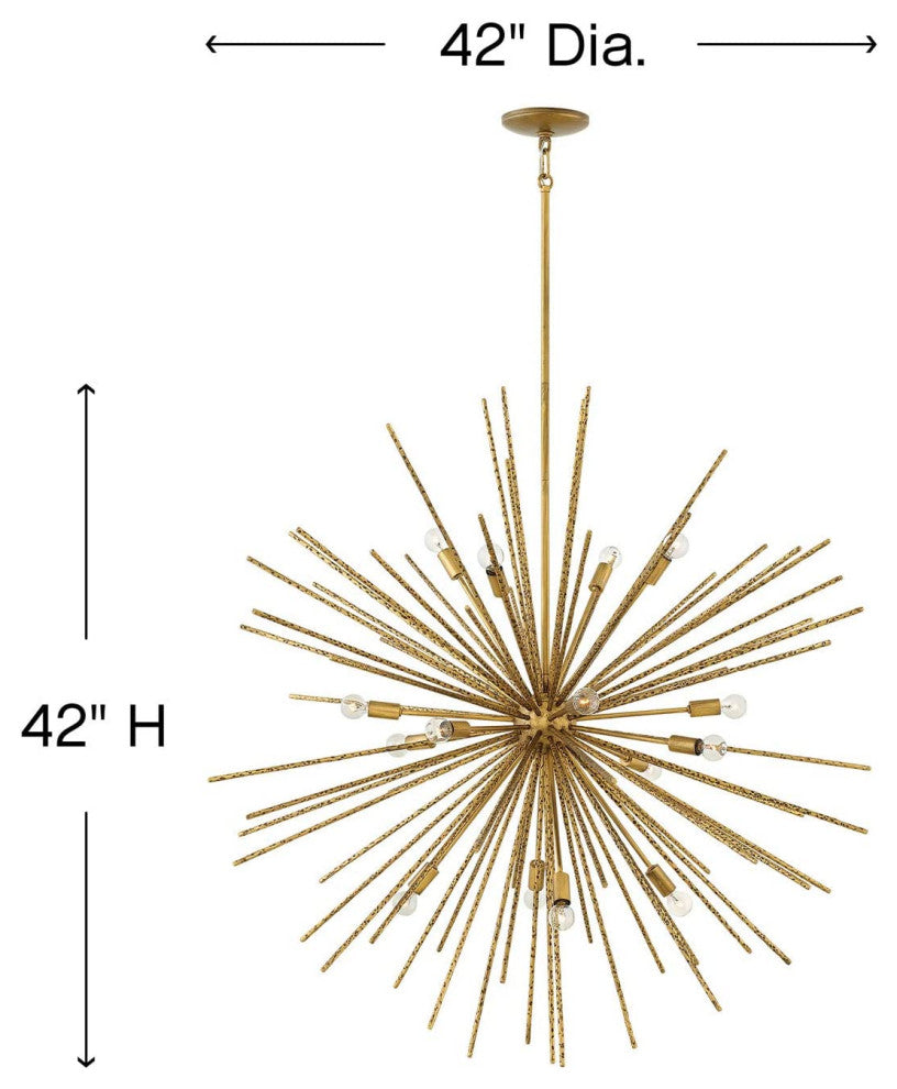 Fredrick Ramond Tryst Large Orb, Burnished Gold