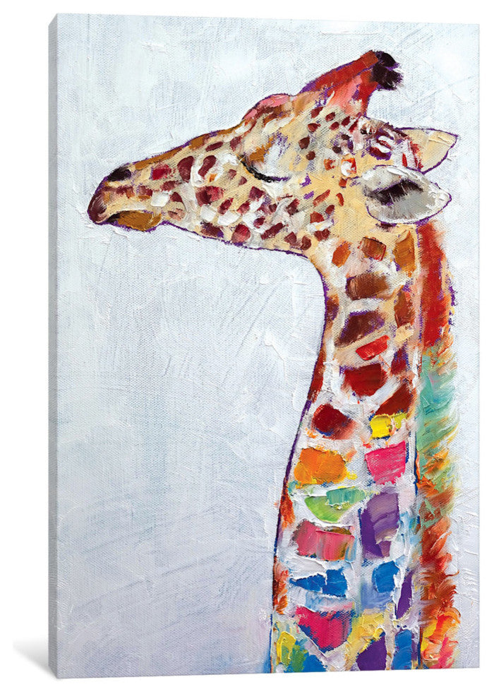 "Giraffe" by Michael Creese, Canvas Print, 26x18"