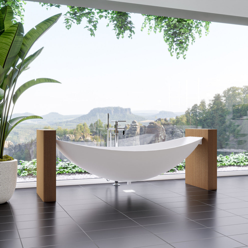 HammockTub1-WM Suspended Wall Mount Tub