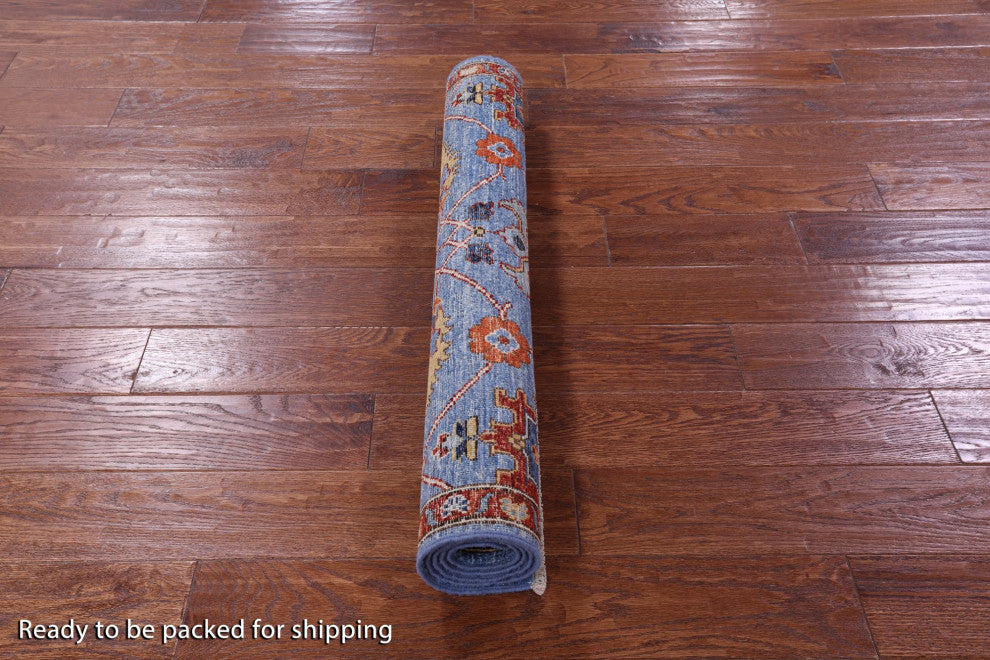 Hand Knotted Persian Fine Serapi Wool Rug 3' 3" X 4' 10" - Q12898