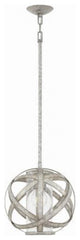 Hinkley Carson Small Pendant, Weathered Zinc
