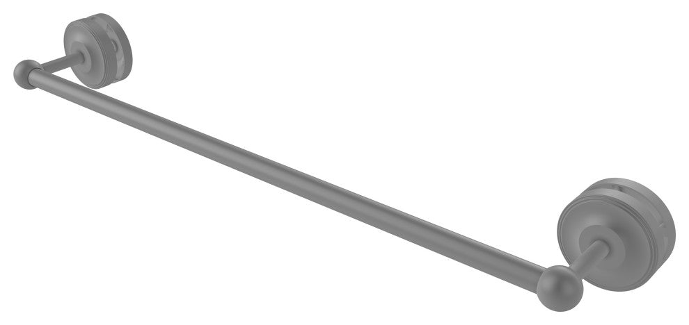 Prestige Regal 24" Shower Door Towel Bar, Matte Gray