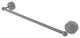 Prestige Regal 24" Shower Door Towel Bar, Matte Gray