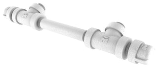 Pipeline 7" Overall Cabinet Pull, Matte White