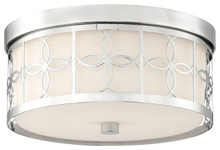 Crystorama ANN-2105-PN, 2-Light Ceiling Mount, Polished Nickel