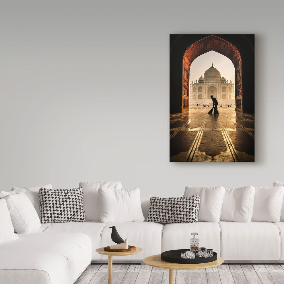 Pavol Stranak 'Taj Mahal Cleaner' Canvas Art, 32"x22"