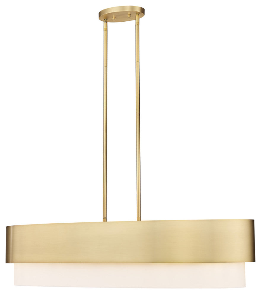 Z-LITE 5-Light Island, Modern Gold