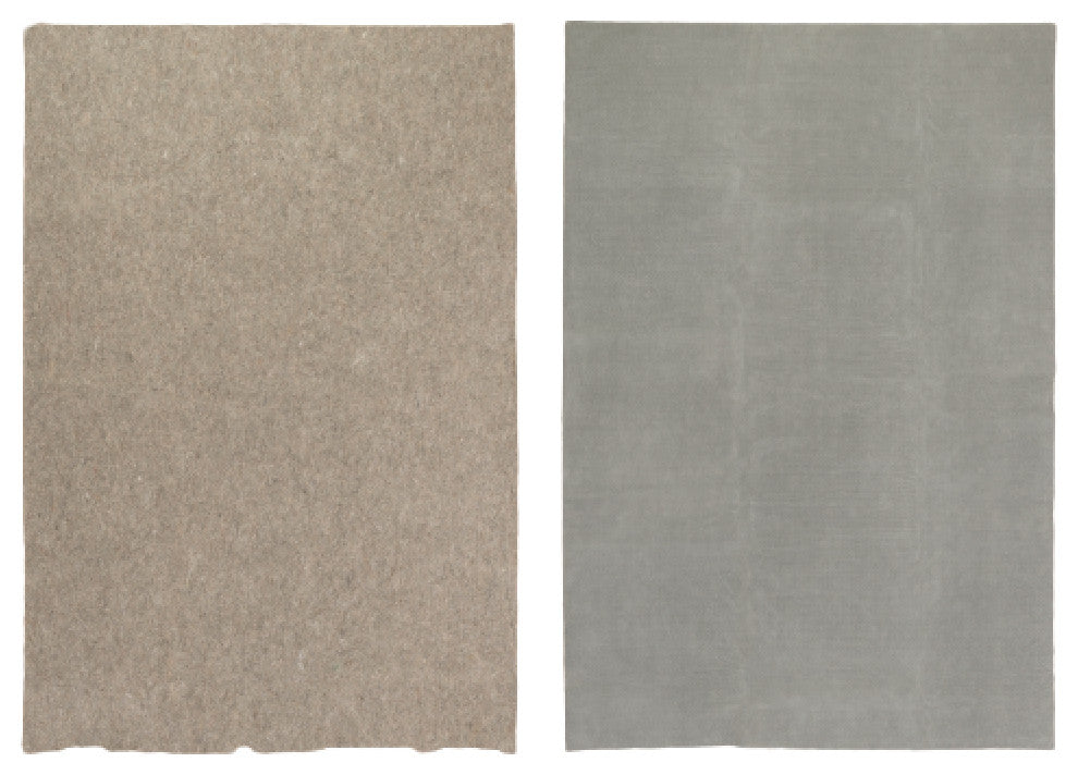 10'' x 14'' Grey Non Slip Rug Pad