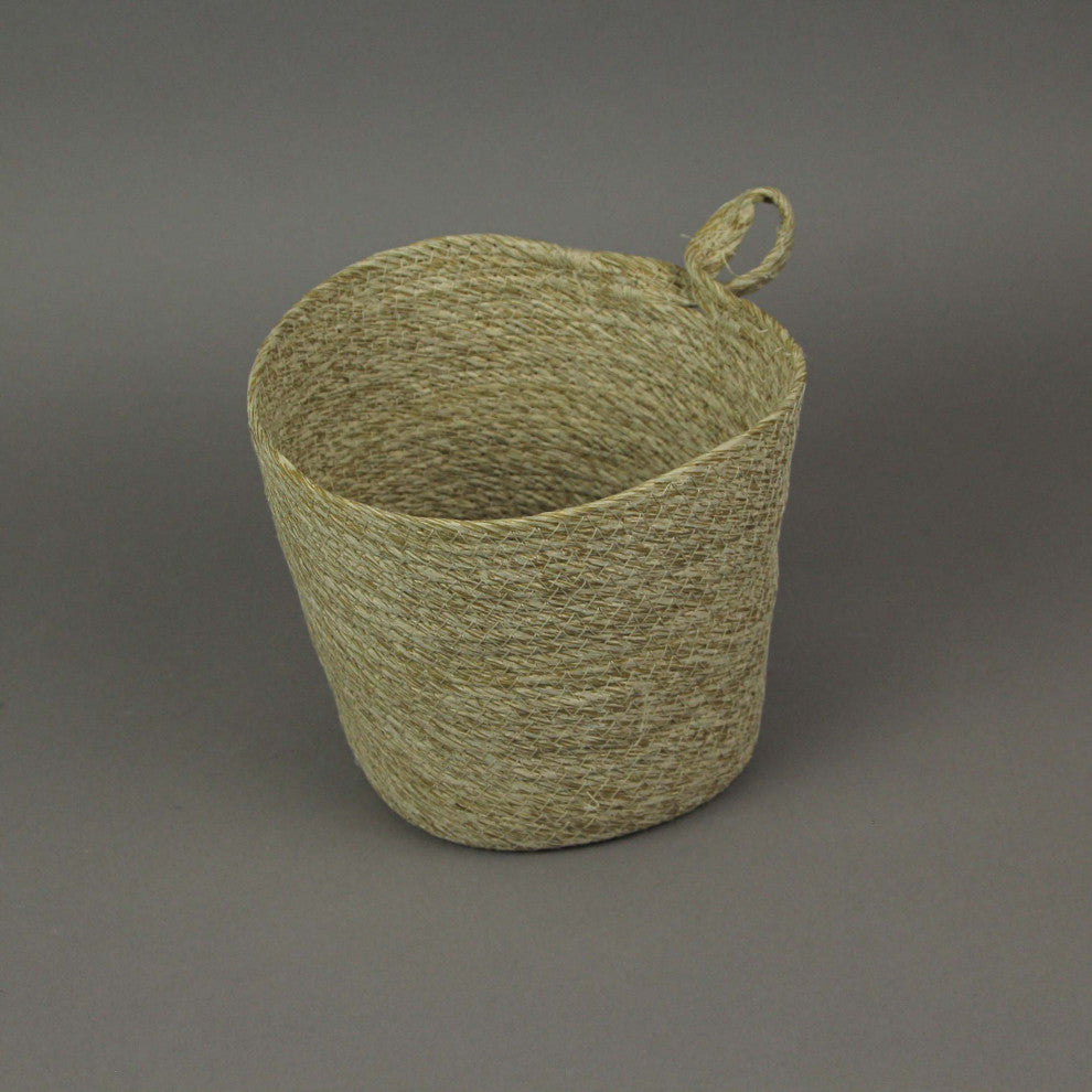 Set of 3 Woven Hanging Basket Decorative Organizer Pockets Home Storage Decor