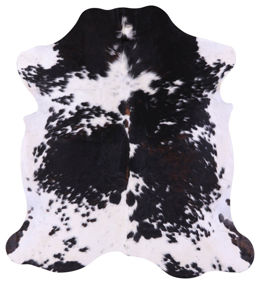 Natural Cowhide Rug 6' 7" X 6' 3" C2208