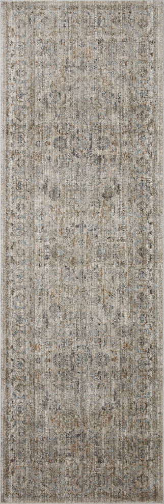 Jean Stoffer x Loloi Katherine Area Rug, Beige / Mist, 11'-6" X 15'-7"
