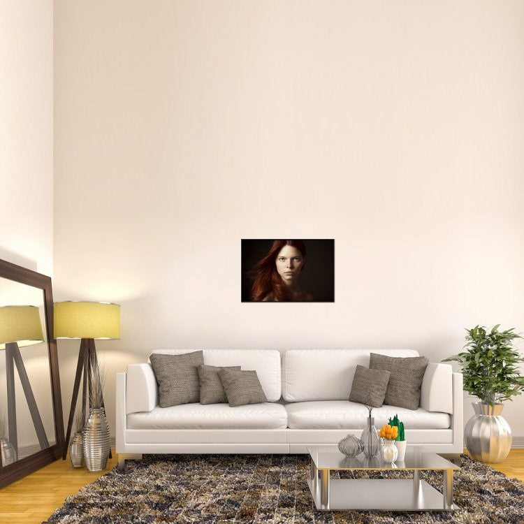 "Untitled" Framed Canvas Giclee by Danil Rudoy, 31x21"