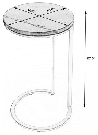 Shounderia Marble Accent Table