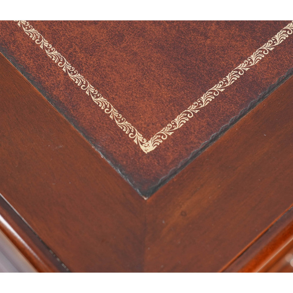 Large Mahogany Executive Desk
