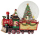 8" Children Christmas Train Musical Snow Globe