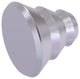 Designer Cabinet Knob, Satin Chrome
