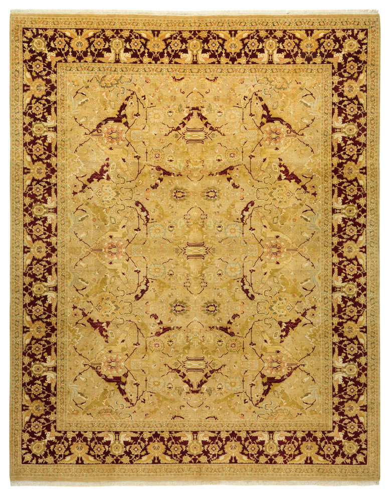 Londyn, One-of-a-Kind Hand-Knotted Area Rug Yellow, 8'2"x10'2"