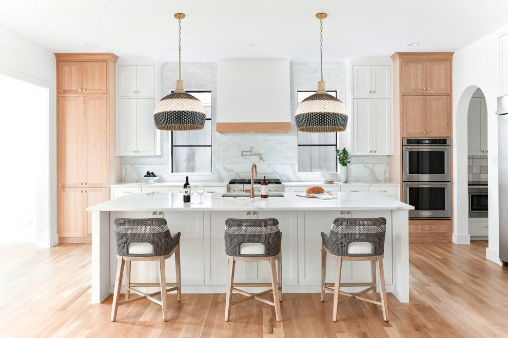 Crystorama Lighting Group ZAN-9005 Zanzibar 5 Light 21"W Pendant - Soft Gold /