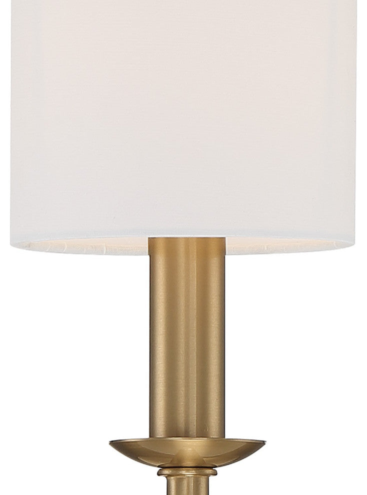 Bailey 1 Light Aged Brass Wall Mount