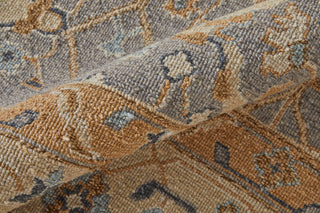 Aleska Traditional Oriental, Gray/Gold, 2'x3' Accent Rug