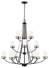 Robie 12-Light Chandelier, Midnight Black