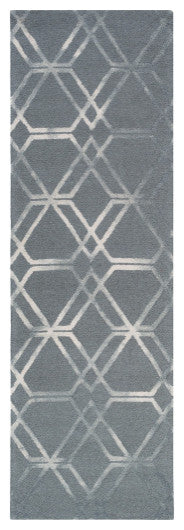 Surya Serafina SRF-2016 3'3"x5'3" Rug, Medium Gray/Cream/Charcoal