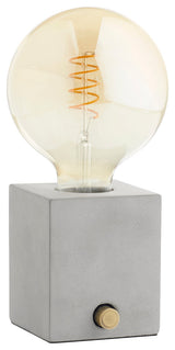 Inversion Table Lamp, Grey