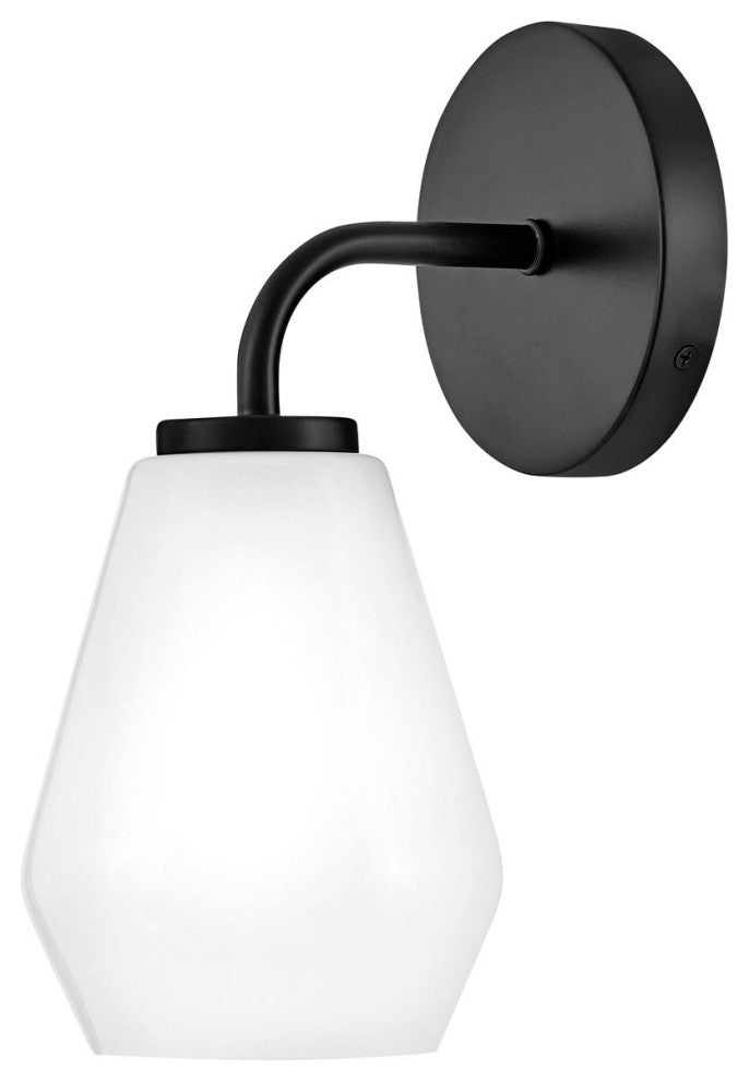 Lark Gio 11.25" Single Bath Vanity Light, Black