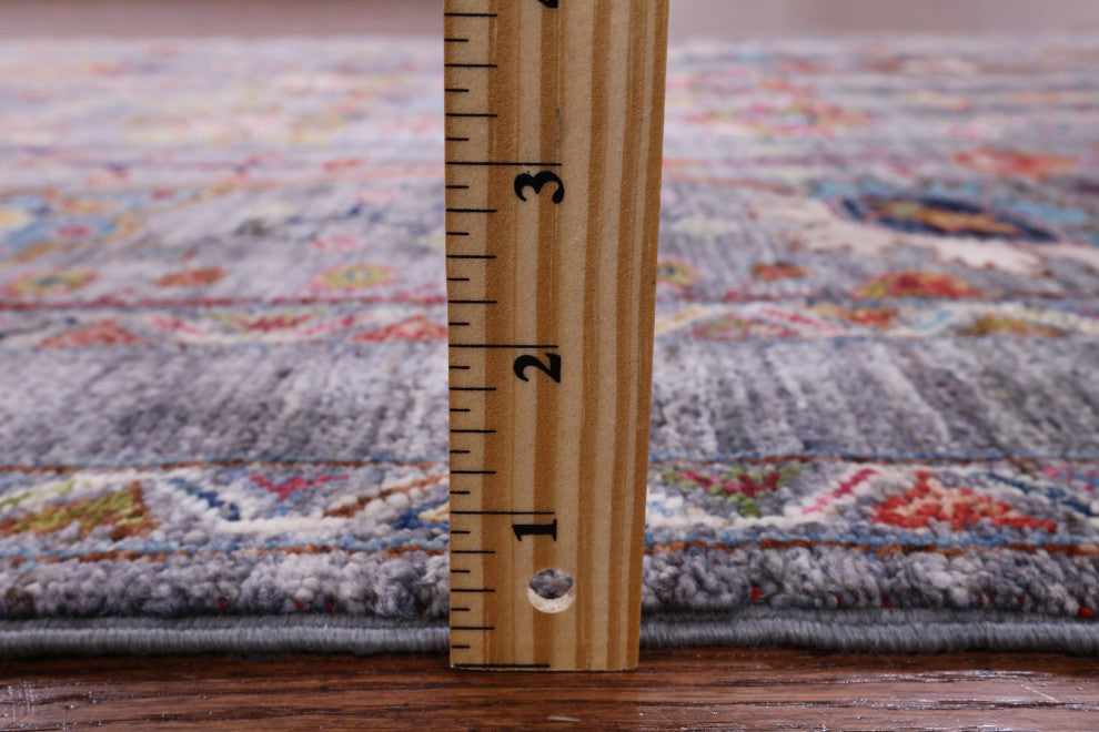 4' 2" X 6' 0" Persian Tabriz Handmade Wool Rug Q9814