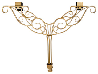 Adjustable Wreath Hanger for Door Antler, Gold