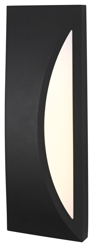 Home Living 5" Outdoor Wall Sconce, Black